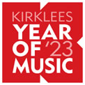 Kirklees Year of Music 2023 Logo